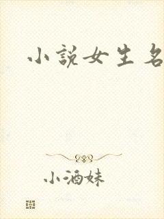 小说女生名字