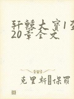轩辕大宝1至720章全文