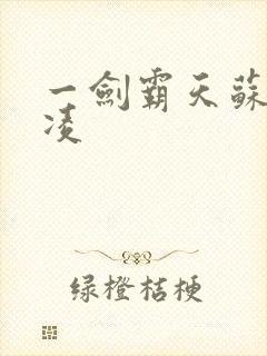 一剑霸天苏信赵凌