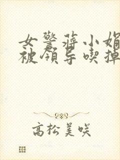 女警蒋小娟的奶被领导吃掉了封面