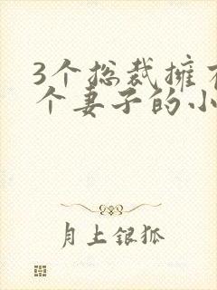 3个总裁拥有一个妻子的小说封面