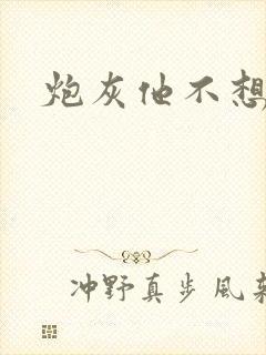 炮灰他不想活了封面