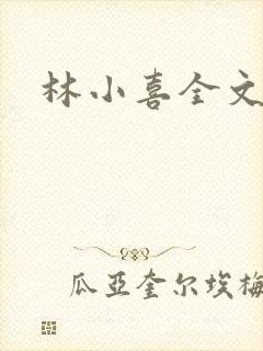 林小喜全文阅读