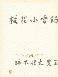 校花小雪的小说