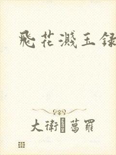 飞花溅玉录