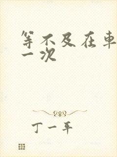 等不及在车里做一次