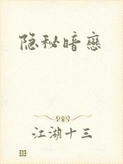 隐秘暗恋封面