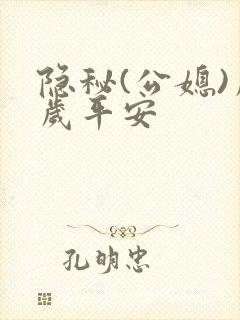 隐秘(公媳)岁岁平安