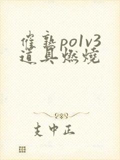 催熟po1v3道具燃烧