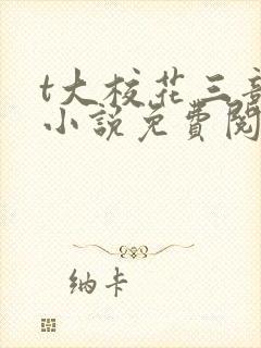 t大校花三部曲小说免费阅读全文