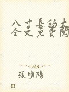 八寸长的大宝贝全文免费阅读封面