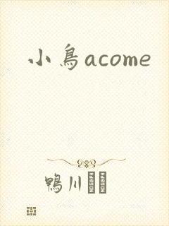 小鸟acome