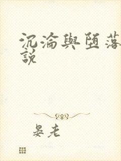 沉沦与堕落的小说