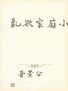 乱欲家庭小说封面