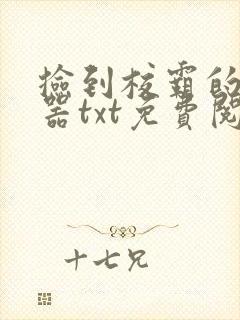 捡到校霸的遥控器txt免费阅读by阳阳