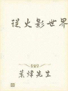 从火影世界归来封面