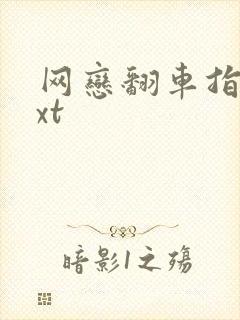 网恋翻车指南txt