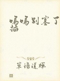 呜呜别塞了啊抽插