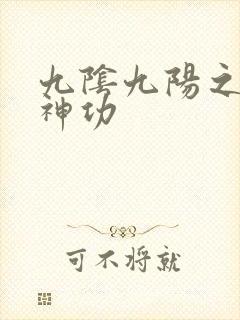 九阴九阳之阴阳神功