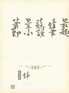 萧晨苏晴最新章节小说笔趣阁