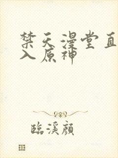 禁天漫堂直接进入原神