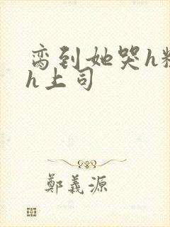 脔到她哭h粗话h上司封面