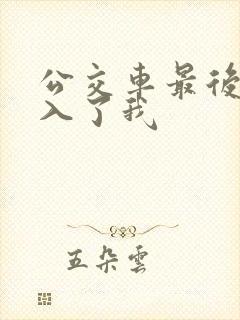 公交车最后一排入了我