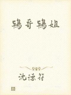 鸨哥鸨姐