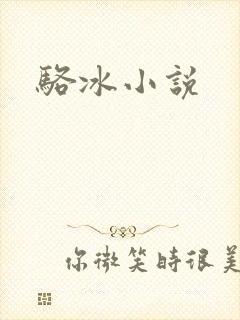 骆冰小说