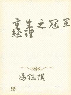 重生之冠军篮球经理封面