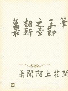 万相之王笔趣阁最新章节