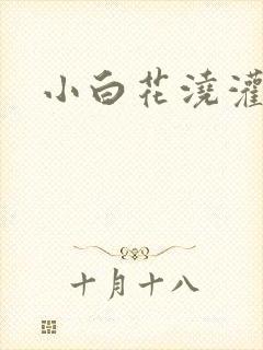 小白花浇灌日常