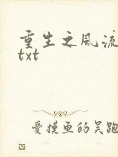 重生之风流仕途txt
