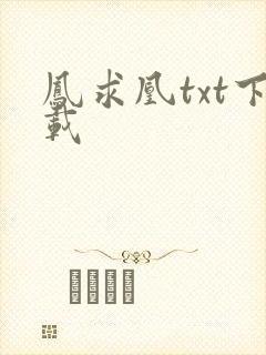 凤求凰txt下载