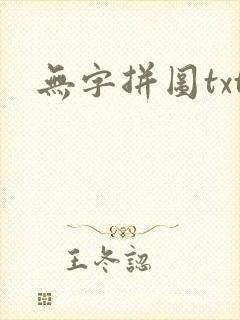 无字拼图txt