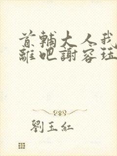 首辅大人我们和离吧谢容珏封面