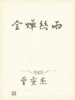 金蝉丝雨封面