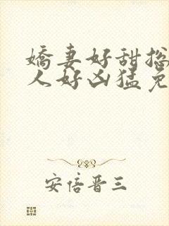 娇妻好甜总裁大人好凶猛免费小说