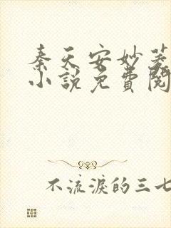 秦天安妙菱修仙小说免费阅读正版封面