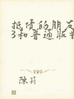 抵债的朋友麦子3和普通版对比