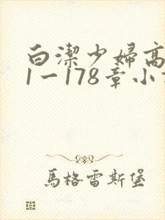 白洁少妇高义第1一178章小说