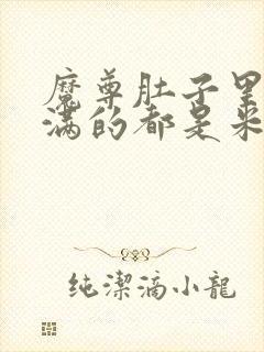 魔尊肚子里面满满的都是米青