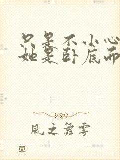 只是不小心发现她是卧底而已