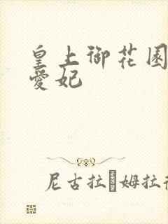 皇上御花园中要爱妃