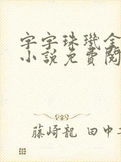 字字珠玑金银花小说免费阅读