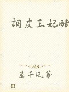 调皮王妃酷王爷