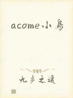 acome小鸟