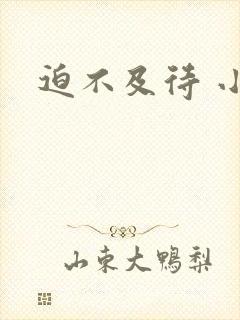 迫不及待 小穴封面