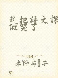 我把语文课代表做哭了封面