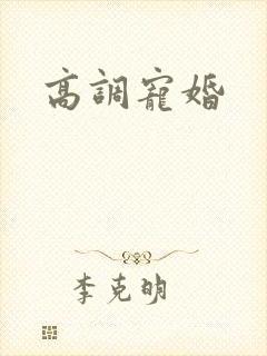 高调宠婚